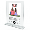 Moeder &amp; Dochter Song Albumhoes - Gepersonaliseerd acrylglas