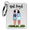 Best friends (2-4 persons) - Personalized key ring