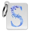 Name Keychain Light Blue - Personalized Keychain