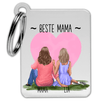 Mother & Daughter - Personalized key ring
