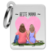 Mother & Daughter - Personalized Keychain