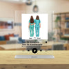 Nurse Duo Song Album Cover - Personalized Acrylic Glass