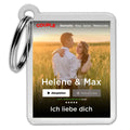 Film Cover mit Foto (wie bei Netflix) - Personalisierter Schlüsselanhänger