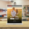 Film cover with photo (like Netflix) - Personalized acrylic glass