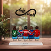Christmas girlfriends (2-5 persons) - Personalized acrylic glass
