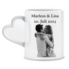 Cadeau partenaire avec photo et texte personnalisé - Mug personnalisé