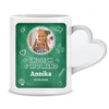 Endlich Schulkind mit Foto und Namen zur Einschulung Geschenk - Personalisierte Tasse