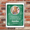 Finally schoolchild sign with photo and name for school enrolment gift - Personalized door sign