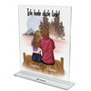 Moeder & dochter brug - Gepersonaliseerd acrylglas