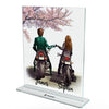 Motorcycle Couple - Personalized Acrylic Glass