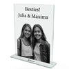 Best friend photo gift with photo and text of your choice - Personalized acrylic glass