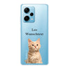 Pet portrait with your own photo and desired text - Personalized mobile phone case