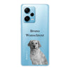 Pet portrait with your own photo and desired text - Personalized mobile phone case