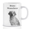 Pet portrait with your own photo and desired text - Personalized mug