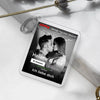 Movie cover with photo (like Netflix) - Personalized key ring