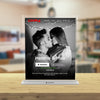 Filmhoes met foto (zoals Netflix) - Gepersonaliseerd acrylglas