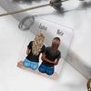 Best friends bridge (2-4 persons) - Personalized key ring