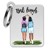 Best Friends (2-4 people) - Personalized Keychain