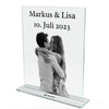 Partnergeschenk mit Foto und Wunschtext - Personalisiertes Acrylglas