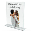 Partnergeschenk mit Foto und Wunschtext - Personalisiertes Acrylglas