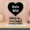 Glück ist, einen Onkel wie dich zu haben mit Foto - Personalisiertes Acrylglas