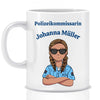 Polizisten Geschenk Tasse mit Name für Polizei Beförderung - Personalisierte Tasse