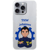 THW etui na telefon z imieniem dla Technisches Hilfswerk – personalizowane etui na telefon