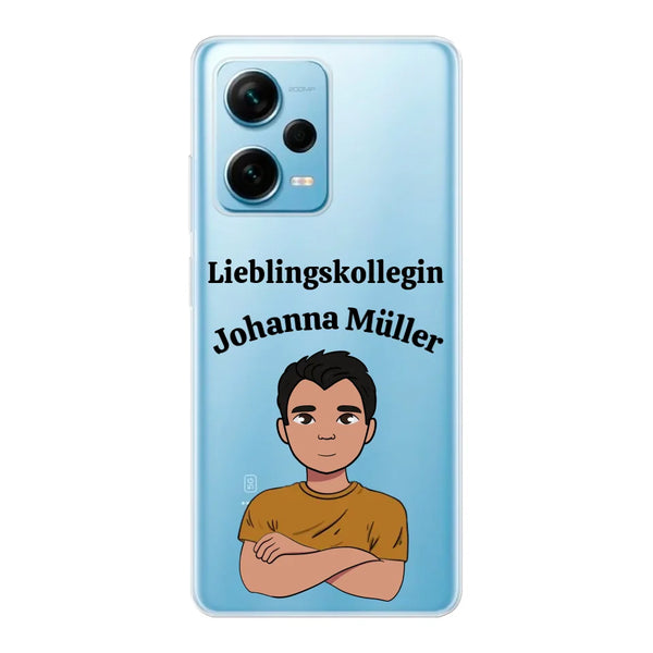 Nurse / Caregiver / Dentist Gift Phone Case with Name Elf Gift / Retirement / Pension - Personalized Phone Case