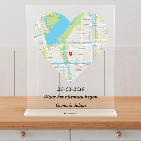 Acrylglas Mockup Neutral Kitchen