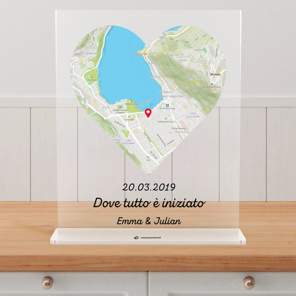 Acrylglas Mockup Neutral Kitchen