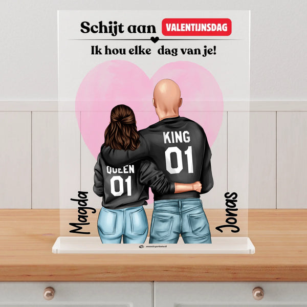 Acrylglas Mockup Neutral Kitchen