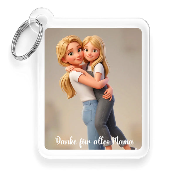 Keychain Mockup Upscale 4K USE