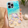 Żółw mama/babcia z dziećmi/wnukami – personalizowane etui na telefon
