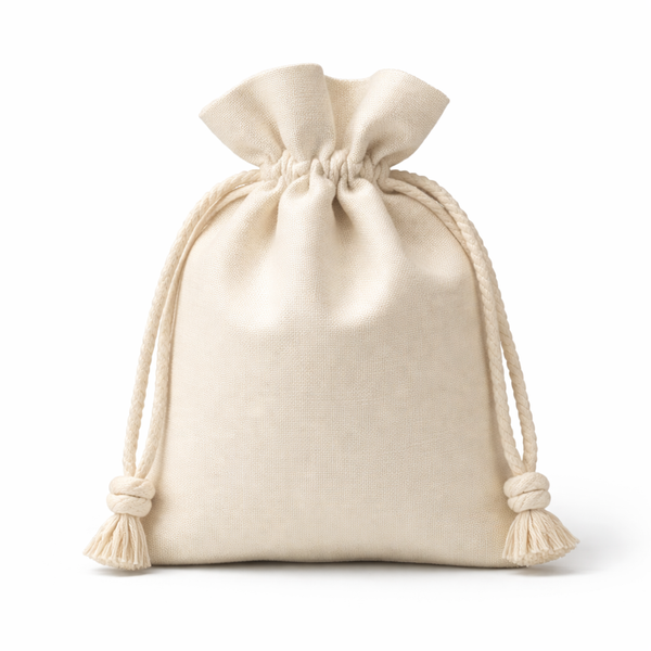 Embalagem para presente de pendentes de Páscoa (algodão natural)