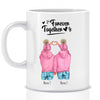 Winter girlfriends duo - Personalized mug