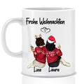 Frauen Weihnachten - Personalisierte Tasse