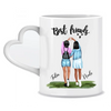 Best friends (2-4 persons) - Personalized mug