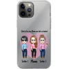 Mother & 1-3 daughters - Personalized phone case