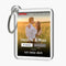 Movie cover with photo (like Netflix) - Personalized key ring