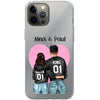 Couple (Queen & King) - Personalized phone case