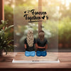 Best friends bridge (2-5 persons) - Personalized acrylic glass