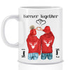 Winter Couple / Friends - Personalized Mug