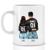 Couple (Queen & King) - Personalized mug