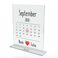 Personalized calendar with date and text made of acrylic glass