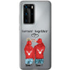 Hiver Couple / Amis - Coque personnalisée pour téléphone portable
