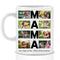 MAMA Collage photo (8 photos avec texte) - Mug personnalisé